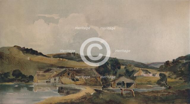 'The Mill Stream', 19th century, (1935). Creator: Peter de Wint.
