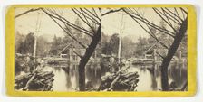The Mill Pond near Laurel House, 1869/1901. Creator: Anthony & Company