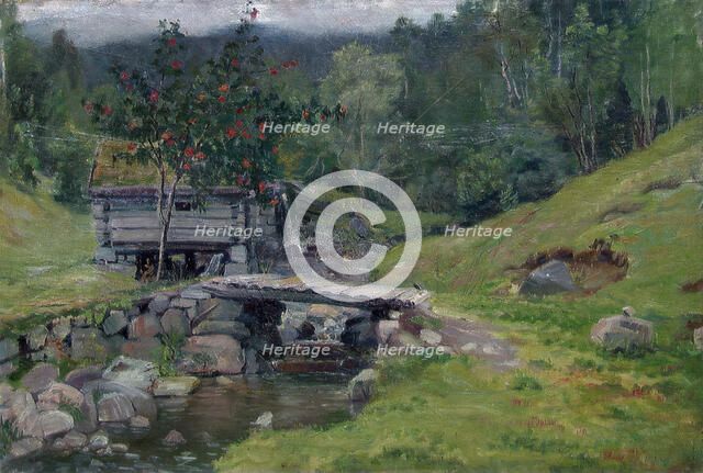 The Mill, probably 1889. Creator: Jorgen Sorensen.