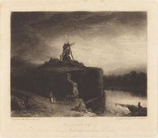 The Mill, published 1823. Creator: Charles Turner