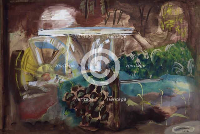 The millwheel, 1942. Creator: Frances Hodgkins.