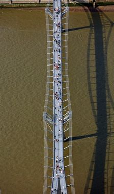 The Millennium Bridge, London, 2006. Artist: Historic England Staff Photographer