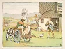The Miller, from Four and Twenty Toilers, pub. 1900 (colour lithograph)
