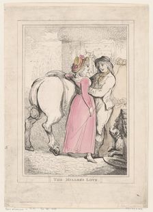 The Miller's Love, August 18, 1798., August 18, 1798. Creator: Thomas Rowlandson