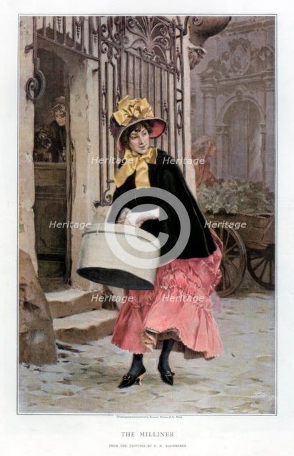 'The Milliner', 1890. Artist: Unknown