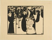 The Milliner, 1894. Creator: Félix Vallotton