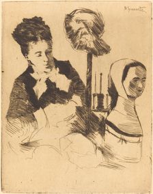 The Milliner (La modiste). Creator: Norbert Goeneutte