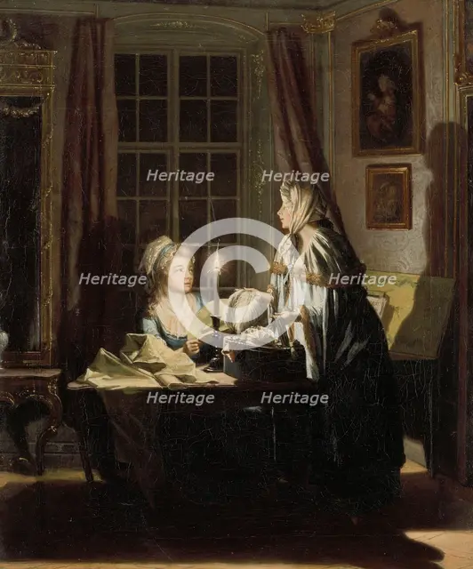 The Milliner, late 18th-early 19th century. Creator: Per Hillestrom.