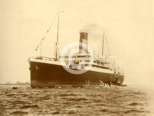 'The Minnewaska (Atlantic Transport Line), 21,716 Tons', c1930. Creator: W. T Munns.