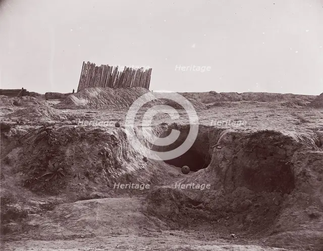 The Mine, Petersburg, 1864. Creator: Tim O'Sullivan.