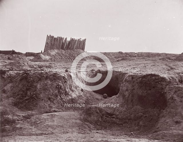 The Mine, Petersburg, 1864. Creator: Tim O'Sullivan.