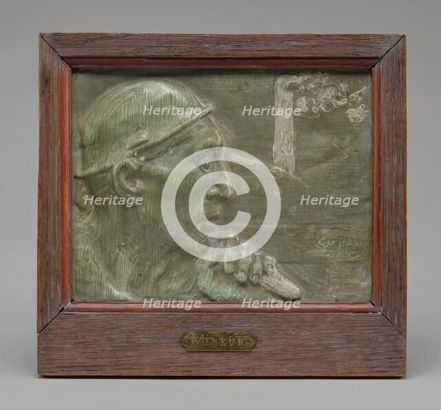 The Miner, 1904. Creator: Constantin Emile Meunier.