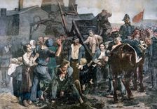 The Miner's Strike in Carmaux, 1892