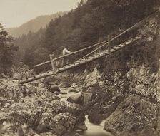 The Miners Bridge, on the Llugwy, North Wales, 1857. Creator: Roger Fenton (British, 1819-1869)