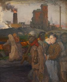 The Miners, c1900. Creator: Jules Besson