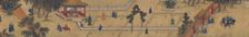 The Ming Emperor Xuande playing chuiwan