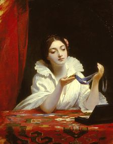 The Miniature, 1794-1859. Creator: Charles Robert Leslie