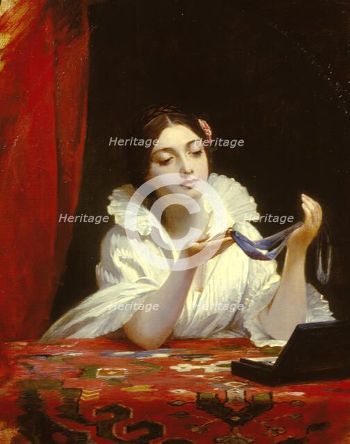 The Miniature, 1794-1859. Creator: Charles Robert Leslie.