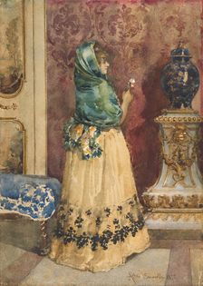The Miniature, ca. 1863-1925. Creator: Attilio Simonetti