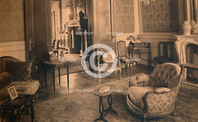 The Minister's office at the Cuban Embassy in Brussels, Belgium, 1927.  Creator: Unknown.