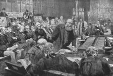 The Ministerial Bench of the House of Lords, 1886-1892 (1901). Creator: Unknown