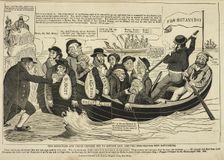 The Ministers and their cronies off to Botany Bay, and the Dorchester men returning 1834-1835. Creator: Charles Jameson Grant