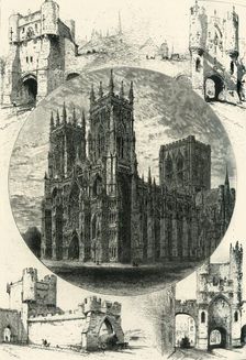 The Minster and the Gates of York c1870