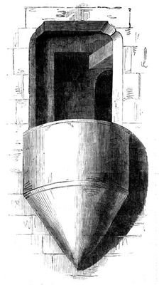 The Minstrels Niche in the Dining-hall of Durham Castle, 1858. Creator: Unknown