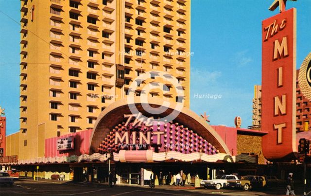 The Mint Casino and Hotel, Las Vegas, Nevada, USA, 1966. Artist: Unknown
