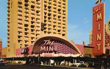 The Mint Casino and Hotel, Las Vegas, Nevada, USA, 1966