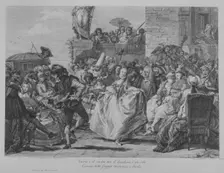 The Minuet, 1765. Creator: Giacomo Leonardis