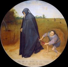 The Misanthrope, 1568. Creator: Bruegel (Brueghel), Pieter, the Elder (ca 1525-1569)