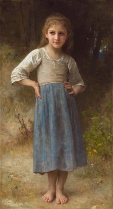The Mischievous One, 1899. Creator: William-Adolphe Bouguereau
