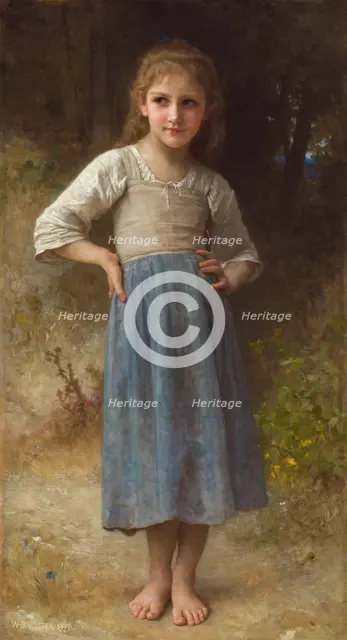 The Mischievous One, 1899. Creator: William-Adolphe Bouguereau.