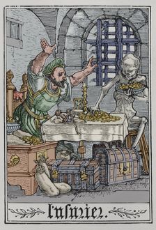 The Miser, 1538, (1877). Creator: Unknown