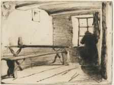 The Miser, 1858-1859. Creator: James Abbott McNeill Whistler