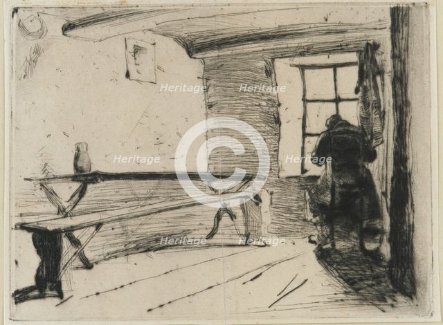 The Miser, 1858-1859. Creator: James Abbott McNeill Whistler.
