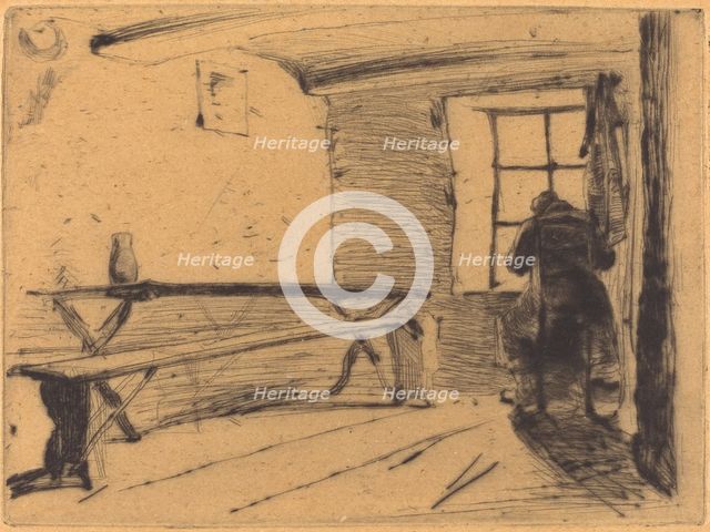 The Miser, c. 1861. Creator: James Abbott McNeill Whistler.
