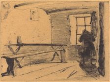 The Miser, c. 1861. Creator: James Abbott McNeill Whistler
