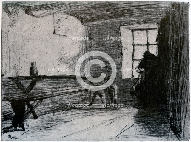 'The Miser', c1851 (1904).Artist: James Abbott McNeill Whistler