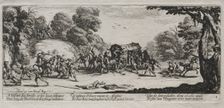 The Miseries of War: Highway Robbery, 1633. Creator: Jacques Callot (French, 1592-1635)