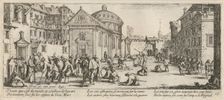The Miseries and Misfortunes of War, folio 15: The Hospital, 1633