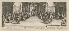 The Miseries and Misfortunes of War, folio 18: Distribution of Rewards, 1633