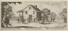 The Miseries and Misfortunes of War, folio 4: Scene of Pillage, 1633