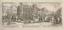 The Miseries and Misfortunes of War, folio 6: Destruction of a Convent, 1633