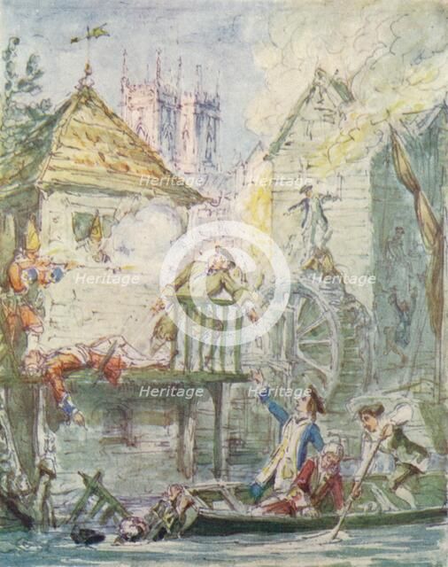 The Miser's Daughter: 19/20, Dispersion of the Jacobite Club, c1842, (1913). Artist: George Cruikshank