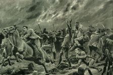 The Mishap to the Victorians at Wilmansrust, June 12, 1901 1902. Creator: Richard Caton Woodville II