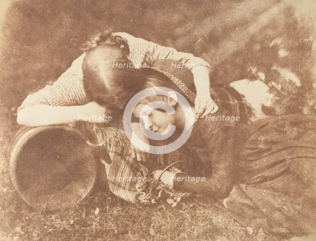 The Misses McCandlish, 1843-47. Creators: David Octavius Hill, Robert Adamson, Hill & Adamson.