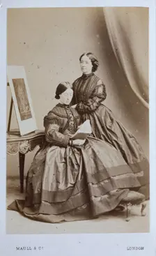 The Misses Mutrie, 1866 or after. Creator: Maull & Co