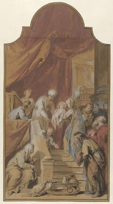 The Mission in the Temple, 1746. Creator: Jacob de Wit